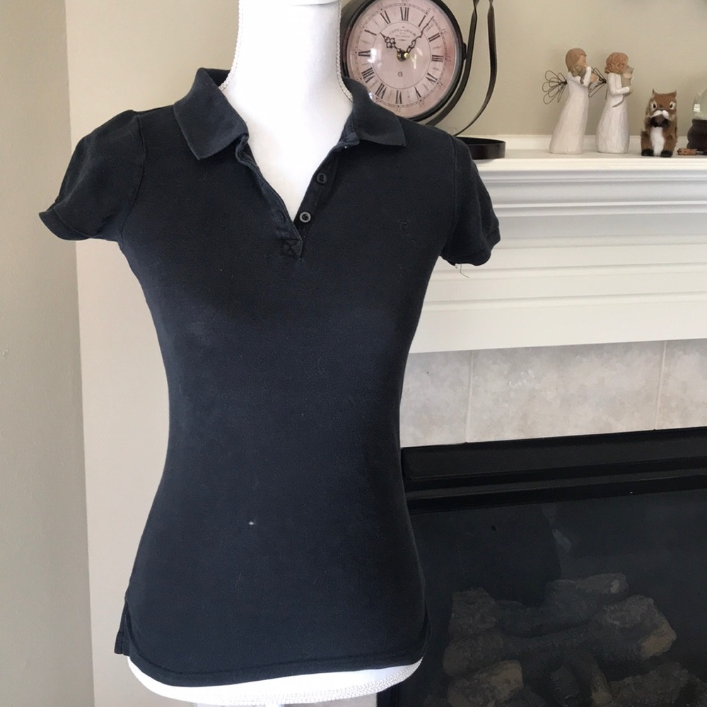 Mossimo polo black shirt